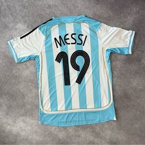 Argentina World Cup 2006 Retro Messi 19
